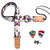 Ukulele Strap Eyeshot Adjustable Hawaiian Denim Print Ukulele Shoulder Strap Suitable for Soprano Concert Tenor Baritone String Instruments