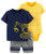 Carters 3 Piece Little Short Set Construction 12 Months