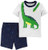 Carters 2Piece Dinosaur Tee  Schiffli Short Set 9 Months