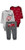 Carters 3Piece Firetruck Little Character Set 9 Months Red and Gray