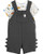 Carters 2Piece Dinosaur Tee and Shortalls Set 24 Months Gray