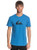 Quiksilver Mens COMP Logo TEE Vallarta Blue L
