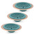 COOK with COLOR Set of 3 Sink Strainers Flexible Silicone Kitchen Sink Drainers Traps Food Debris and Prevents Clogs Large Wide 45 Diameter Rim