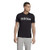 adidas mens Camo Linear Tee BlackWhiteGrey Grey Medium