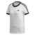 adidas Originals womens 3Stripes Tee WhiteBlack Large adidas Originals womens 3Stripes Tee WhiteBlack Large
