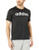 adidas Mens Designed 2 Move Linear Logo Tee BlackWhite Small