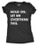 Womens Hold On Let Me Overthink This Funny T Shirt Sarcastic Graphic Novelty Heather Black  L