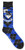 Harry Potter Ravenclaw Crest Argyle Pattern Mens Crew Socks