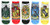 Harry Potter JuniorsWomens House Crests Polka Dot 5 Pack Ankle Socks Size 410 Multi Color