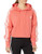 adidas Originals Womens Cropped Hoodie Sweatshirt Trace Scarlet S18White XS