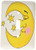 3dRose lsp418751 Cute Moon Sleep Single Toggle Switch