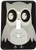 3dRose LLC lsp610051 Cute Grey Pattern Owl Single Toggle Switch