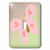 3dRose lsp792581 Cute Whimsical Butterfly Single Toggle Switch Pink