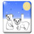 3dRose LLC lsp62962 Cute Baby Polar Bears in The Snow Double Toggle Switch