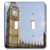 3dRose lsp827372 England London Big Ben Clock Tower Eu33 Cmi0303 Cindy Miller Hopkins Double Toggle Switch