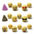 Pencil Top Erasers - Emoji Erasers for Kids - Fun Pencil Top Eraser - Everything Emoji Cute Pencil Eraser Tops (Set 4 (18 pack))