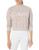 Calvin Klein Womens Texture Leopard Print Calvin Logo Pullover Evening Sand Combo XLarge