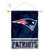 New England Patriots Banner Window Wall Hanging Flag with Suction Cup