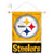 Pittsburgh Steelers Black and Gold Banner Window Wall Hanging Flag with Suction Cup