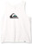 Quiksilver Mens COMP Logo Tank White M