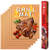 Hostaque Copper Grill Mats Non Stick  Set of 5 BBQ Grill Mat Reusable  Heavy Duty Baking  Grilling Mats  Easy to Clean Barbecue Grilling Accessories  Work on Gas Charcoal Electric Grill Oven