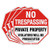 No Trespassing Sign Private Property Violators Will Be Prosecuted Sign ?4 Pack?12 x 12 Inches Octagon 040 Rust Free Aluminum UV Protected and Waterproof Weather Resistant Durable Ink Easy to Mount