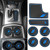 Auovo Anti dust Mats for Dodge Charger 2015 2016 2017 2018 2019 2020 Accessories Custom Fit Cup Holder Liners Mats6pcsSet Blue Auovo Anti dust Mats for Dodge Charger 2015 2016 2017 2018 2019 2020 Accessories Custom Fit Cup Holder Liners Mats6pcsSet Blue