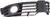IMatch Auto Parts Right Passenger Side Fog Light Grille Insert Replacement For 20012005 Volkswagen Passat VW1039105 10459027R Black With Fog Light Hole