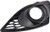 IMatch Auto Parts Right Passenger Side Fog Lamp Hole Cover Replacement For 20102012 Ford Fusion FO1039122 AE5Z17E810EA Black With Fog Light Hole