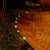 LumaBase 61901 1 Count Solar Powered 8 Color Changing Plastic Lanterns String Lights, Multicolor