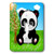 3dRose lsp57321Panda Bear Single Toggle Switch Multicolor