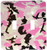 3dRose lsp203542 Pink Camouflage Print Double Toggle Switch