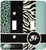 3dRose lsp355652 Double Toggle Switch with Elegant Animal Print Monogram H Teal