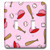 3dRose lsp409472 Cute SoftballBaseball Print Double Toggle Switch Pink