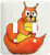 3dRose lsp418862 Cute squirrel Double Toggle Switch