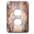 3dRose lsp598956 Paris Romance France Eiffel Tower Art 2 Plug Outlet Cover