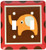 3dRose lsp634622 Cute Orange Elephant Double Toggle Switch