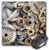 3dRose LLC 8 x 8 x 025 Inches Mouse Pad Steampunk Rusty Parts mp450071