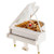 Firelong Piano Music Box Mechanical Classical Musical Box Castle in the Sky Ballerina Ballet Girl Dancing on White Piano Wind-up Clockwork Toy