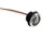 Innovative Lighting LED Clear Lens Bulkhead Shortie Light with 219 Black Grommet White