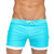 Taddlee Men Swimwear Solid Basic Long Swim Boxer Trunks Board Shorts Swimsuits M Blue