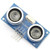 Ultrasonic Module HCSR04 Distance Measuring Transducer Sensor Compatible with Arduino by Atomic Market