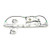 APremium Power Window Regulator without Motor Replacement for Cadillac DeVille 20002005 Rear Left Driver Side