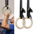 MAOMEI 1 Set Wood Gymnastic Ring Olympic Strength Training Gym Rings Wooden Crossfit Long Straps Exercise Rings NonSlip Training Rings for Home Gym Full Body Workout MAOMEI 1 Set Wood Gymnastic Ring Olympic Strength Training Gym Rings Wooden Crossfit Long Straps Exercise Rings NonSlip Training Rings for Home Gym Full Body Workout
