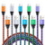 USB C Cable, 5 Pack 6ft AndHot Fast Charging Type C Charger Cord Compatible with LG Stylo 4 V40/V35/G7 ThinQ V30 V20 G6 G5, Moto G6/G6 Plus/Z2 Play/Z2 Force,Google Pixel 3/2 XL,Samsung S9 S8 Note 9 8