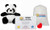 Make Your Own Stuffed Animal Mini 8 Inch Panpan The Panda  No Sewing Required!