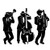 Jazz Trio Silhouettes (3/Pkg) (Value 3-Pack)