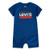 Levis Baby Boys Short Sleeve Romper True Blue 03M