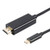 USB C to HDMI Cable (4K@60Hz), 6ft/1.8m USB Type C to HDMI Cable (Thunderbolt 3 Compatible) for 2018 MacBook Pro/MacBook, Surface Book 2, Samsung Galaxy S9/S8, Huawei Mate 10, Pixelbook ect.