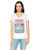 Hanes Womens Short Sleeve Graphic Vneck Tee multiple graphics available Dream of Places Far AwayWhite Medium